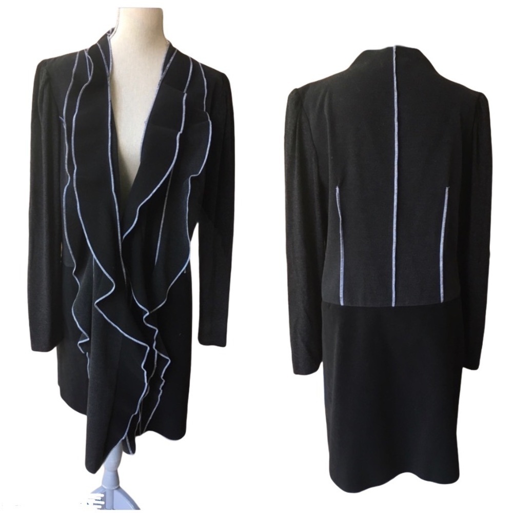 NWT European Designer Light Overcoat - Size XL